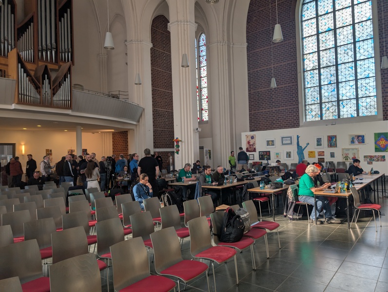 Conference in full swing